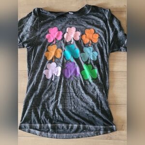 Colorful Clovers Gray Colorstone M